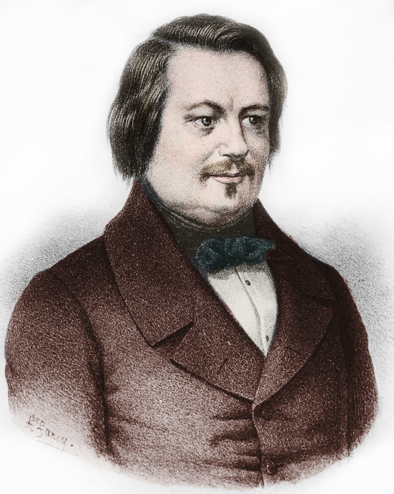 Portrait de Honore de Balzac (1799-1850), romancier francais.
©Bianchetti/Leemage