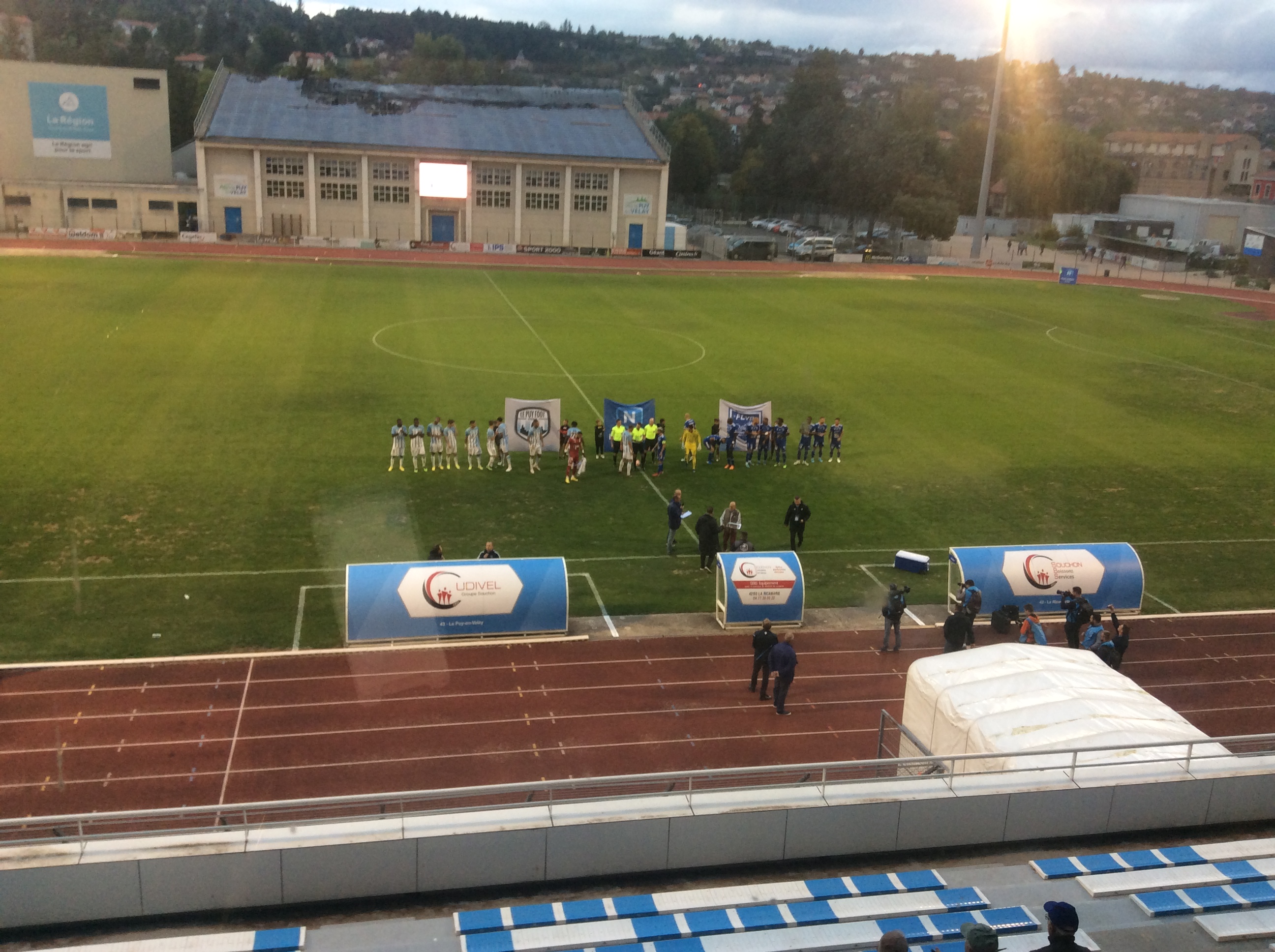 nationale 1 foot le Puy foot 43 1-1 Villefranche en beaujolais réactions après  match 170922