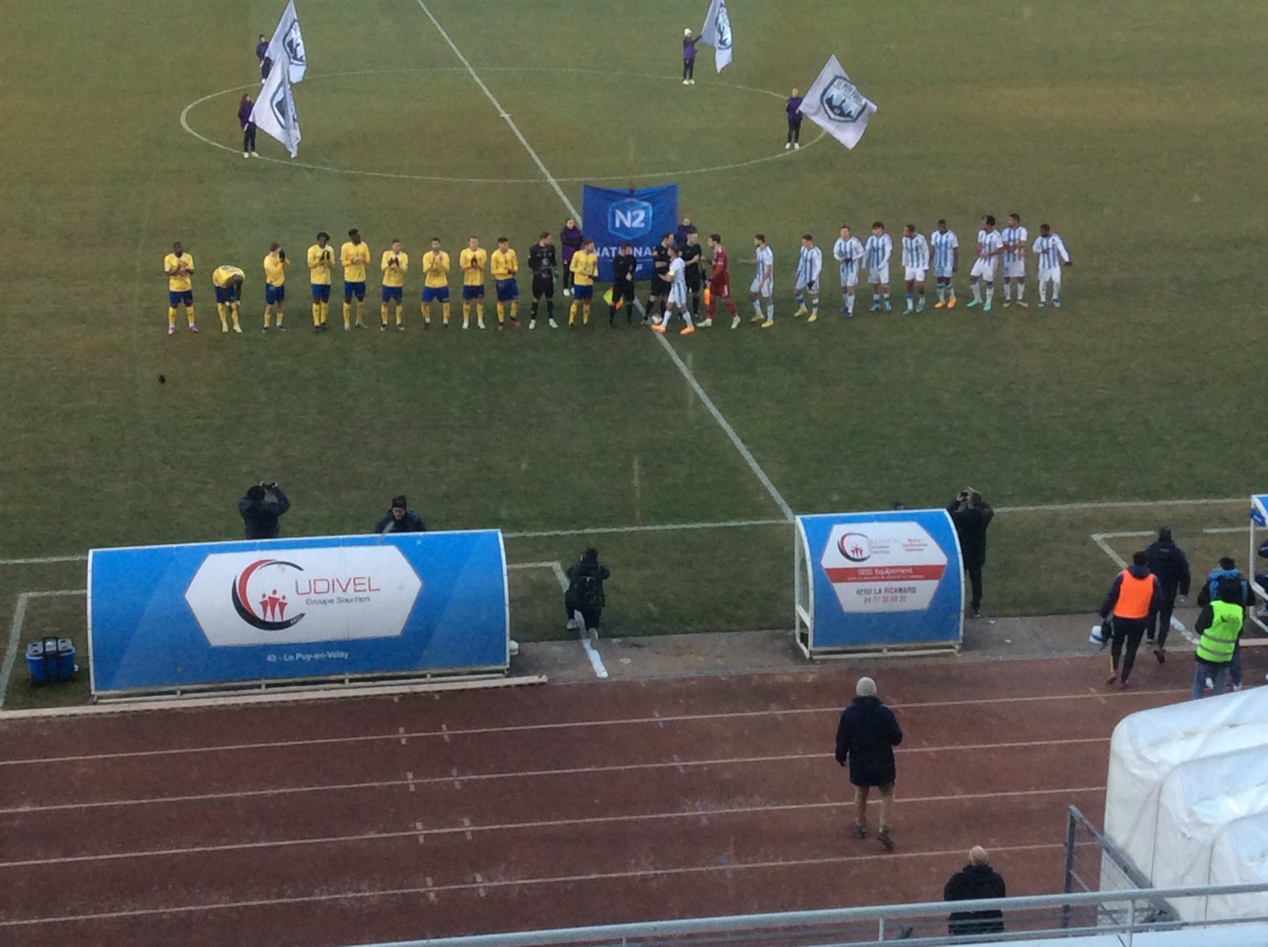 n2 foot le Puy foot 43 2-2 Toulon réaction après match